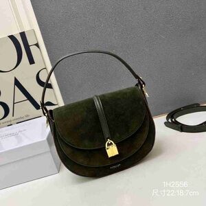 Demellier single-shoulder cross-body saddle bag